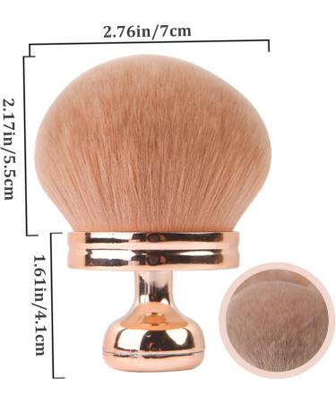 Self Tanner Brush Oval Self Tanning Brush 2.8" Dia. Large Body Brush Makeup Soft Reusable Sunscreen Applicator for Makeup Legs Rose Gold Beauty Goods Rose Red - Buy Online on GoSupps.com