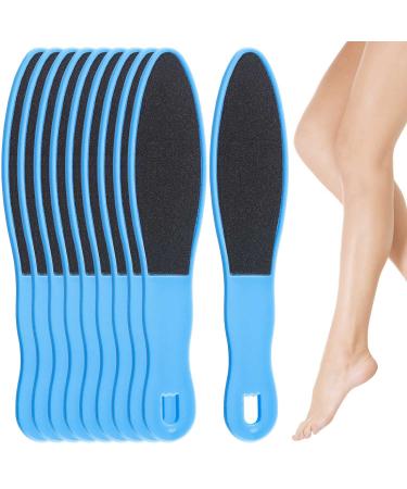 Tyfyh 10 pieces of corneal file footfish hornhaut trash footfish footfish corneal remover footfish set for dry cracked feet and dead skin (blue)