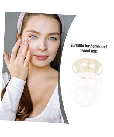 Angoily 3-St Solid Silicone Face Mask Covers Moisturizing 3D Pebble Masks for Ultimate Skin Hydration | International Shipping Available - Buy Online on GoSupps.com
