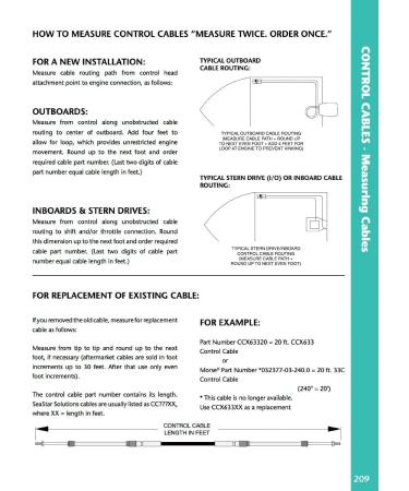 Dometic SeaStar Control Cable CC3320XX 13-Foot - Premium Quality Marine Steering Cable - Buy Online on GoSupps.com