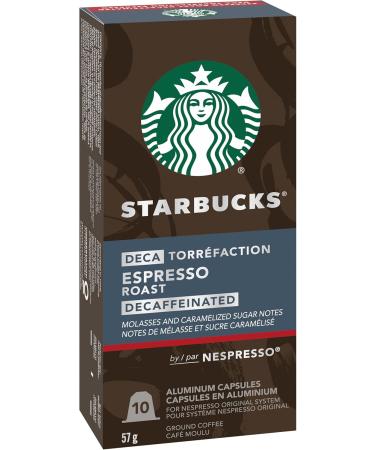 Starbucks By Nespresso Pike Place 5 X 10 Nespresso Coffee Pods 50 Count & by Nespresso Decaf Espresso Roast Nespresso Coffee Capsules Original Line Compatible 10 Nespresso Coffee Pods - Buy Online on GoSupps.com
