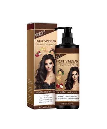 Cr me De Teinture For Cheveux Noirs Riche En Herbes Coloration Naturelle Base Plantes Teinte Vibrante Longue Dur e Formule Douce Rin age Facile Et Traitement Nourrissant