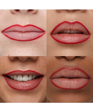 KIKO Milano Everlasting Colour Precision Lip Liner 411 | Automatic lip pencil 411 Red 1 count (Pack of 1) - Buy Online on GoSupps.com