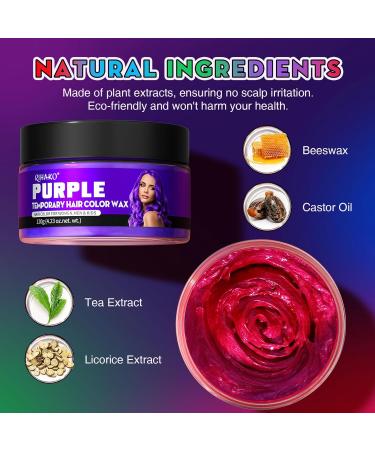 Premium Temporary Hair Color Wax Set for Halloween & Cosplay | DIY Styling for Parties Christmas & Nightclubs | Ideal Gifts for All Ages - Buy Online on GoSupps.com