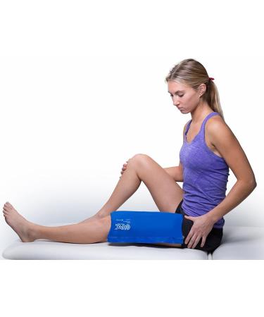 Chattanooga ColPac Reusable Gel Ice Pack - Blue Vinyl - 11x14 Inch - Cold Therapy for Pain Relief - Knee Arm Elbow Shoulder Back - Pack of 1 - Buy Online on GoSupps.com