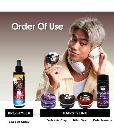 Apestomen Nitro Wax - Premium Hair Styling Gel for All-Day Hold | International Shipping Available - Buy Online on GoSupps.com