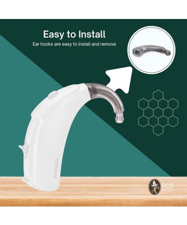 FCS Hearing Devices Ear Hook for Phonak Sky V 50 SP BTE - Durable & Easy Install Replacement Accessories | Anti-Howling Solution - Buy Online on GoSupps.com