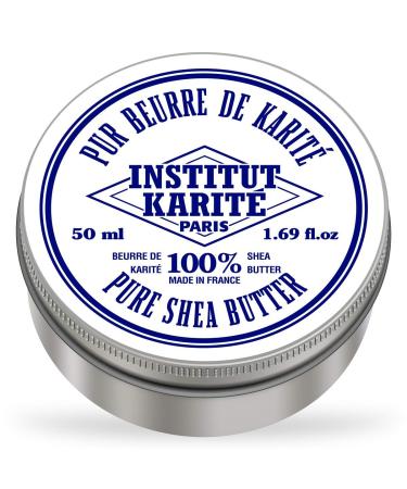 Institut Karit Paris 100% Pure Shea Butter Unscented 50 ml Unscented 50 ml (Pack of 1)