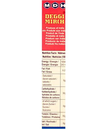 MDH Deggi Mirch Masala 100g (Pack of 2) - Buy Online on GoSupps.com