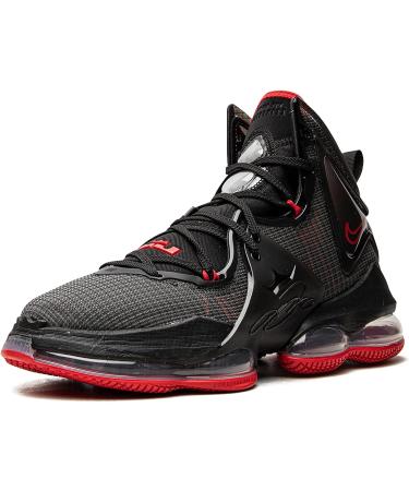 Nike Men's Lebron 19 Basketball Shoes - Black/University Red - Size 10 - Buy Online on GoSupps.com