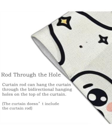 Vortithora Dental-Dentist-Crowned-Teeth 34x56in Split Door Curtain Dual Panel Door Curtain for Home Doorways - Buy Online on GoSupps.com