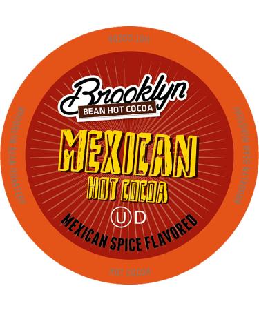 Brooklyn Beans Mexican Cocoa Hot Chocolate Pods, Compatible with 2.0 Keurig K-Cup Brewers, 40 Count Mexican Chocolate 40 Count (Pack of 1)