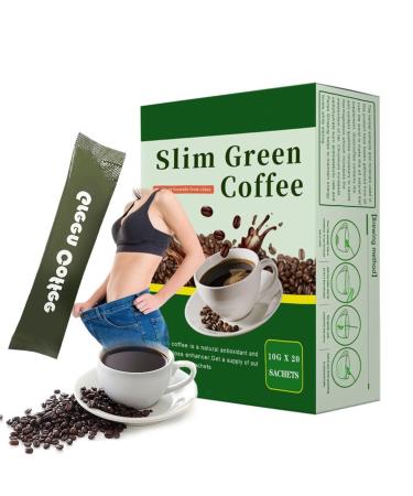 Tisane D tox Au Caf Vert - Minceur Et nergie - Tisane D tox Naturelle For Une Vitalit Renouvel e(3PCS)