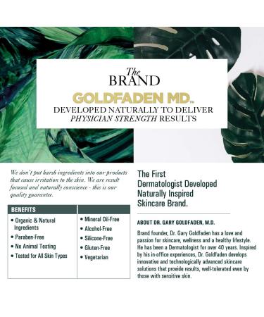 GOLDFADEN MD Brightening Transformation Kit - Advanced 3Pc Skin Care Set with Microdermabrasion Exfoliator Cleanser & Eye Cream for Radiant Skin - Buy Online on GoSupps.com