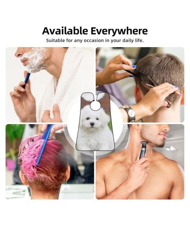 Buy Bichon Frise Dog Beard Bib Hair Catcher - Perfect Gift for Men | Shaving Apron for Father's Day Valentine's & Christmas - Buy Online on GoSupps.com