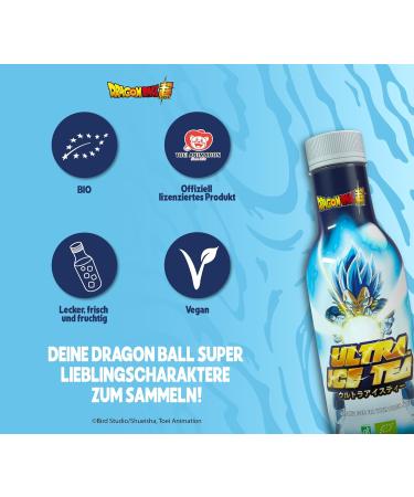 Buy Ultra Ice Tea Bio Vegan Black Tea with Vegeta - Refreshing Peach Flavor - 500ml Iced Drink - Buy Online on GoSupps.com