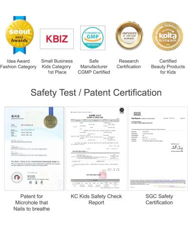 Non-Toxic Nail Wraps for Kids | Self-Adhesive Nail Stickers | Long-Lasting Nail Art - 3-7 Year Old Pretty Pack | Includes Nail File | 60 Count (2 Pack) - Buy Online on GoSupps.com