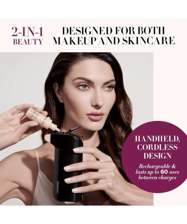 Buy Luminess BREEZE DUO Airbrush Makeup System - 9-Piece Tan Coverage Kit with Silk Foundations Blush Highlighter & More | International Shipping Available - Buy Online on GoSupps.com