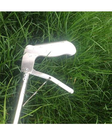 Maxtonser 29" Snake Catcher Tongs Professional Reptile Grabber Rattle Snake Catcher Auto Lock Handle And Comfortable Grip Handle Silver - Buy Online on GoSupps.com