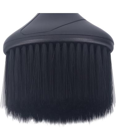 Sonew Neck Brush Barber Neck Duster Cleaning Brush Barber Brush Black Neck Hairbrush Soft Nylon Barber Duster Brush for Hair Cutting Barber and Home Use - Buy Online on GoSupps.com