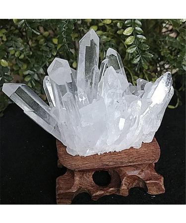 Natural Crystal Rough Stone Crafts Natural White Crystal Cluster of Original specimens (Size : 500g) - Buy Online on GoSupps.com