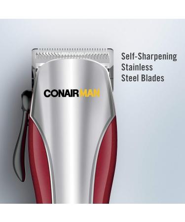 ConairMAN Ultra-Cut Hair Clippers for Men - 23-Piece Set for Precision Grooming | International Shipping Available - Buy Online on GoSupps.com