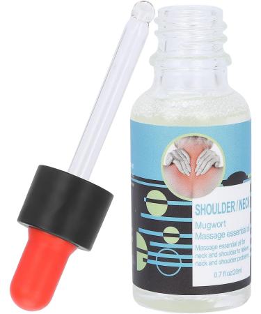 Natural Plant Oil for Neck & Shoulder Pain Relief | 20 ml Massage Oil - International Shipping Available - Buy Online on GoSupps.com