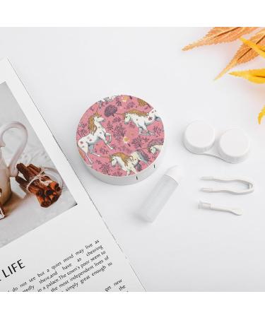Unicorn Contact Lens Case - Portable Travel Storage Box for Contact Lenses - Buy Online on GoSupps.com