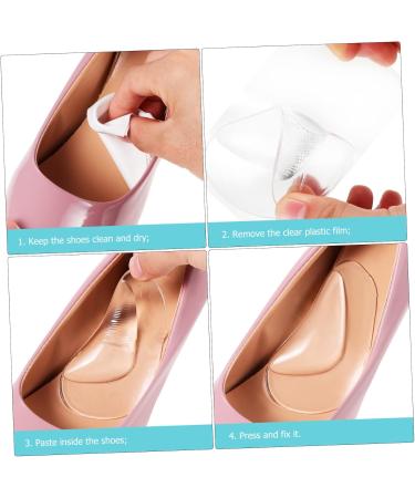 NOLITOY Silicone High Heel Cushion Pads - 4 Pairs Arch Support Insoles for Women & Men - Ultimate Comfort Shoe Inserts - Buy Online on GoSupps.com