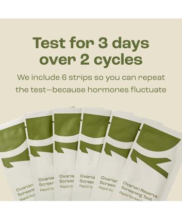 Bird&Be Ovarian Reserve Screening Test - 6 FSH Urine Strips | FSA-Eligible | International Shipping Available - Buy Online on GoSupps.com