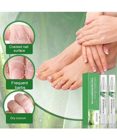 2-Pack Nail Care Pens - Strengthen Repair & Protect Nails & Cuticles | Nail Structure Essence - Buy Online on GoSupps.com