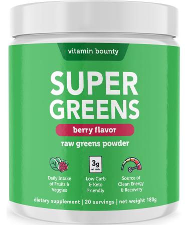 Vitamin Bounty Greens for Keto - Berry - 20 Servings