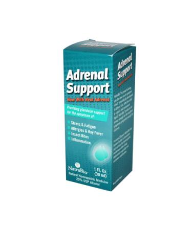 NatraBio Adrenal Support - 1 fl oz