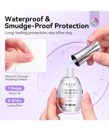  Saviland SAVILAND Nourishing Anti-Bite Nail Care Liquid 15 ml - Buy Online on GoSupps.com