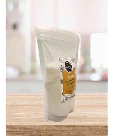 MSG Crystalline Powder By Simply Ingredient 600 gram Umami Flavour Yum Yum crystal Powder Premium Monosodium Glutamate Powder Packed in Canada NON-GMO - Buy Online on GoSupps.com
