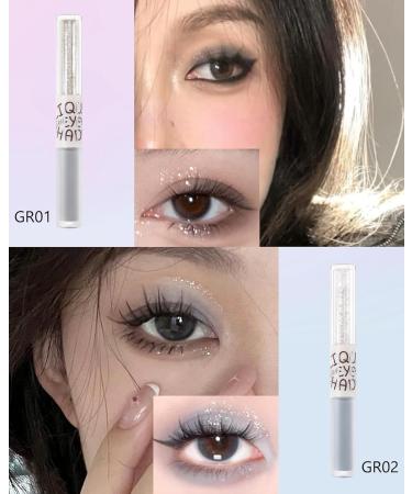 4Pcs Liquid Glitter & Matte Eyeshadow Eyeliner Set 2-in-1 Cream Eyeshadow & Shimmer Liner Korean Sparkly Bling Eye Shadow with Pigmented Long Lasting Quick Dry Glue for Crystals Eye Makeup -Set A - Buy Online on GoSupps.com