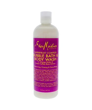 Sheamoisture Superfruit Complex Bubble Bath & Body Wash 16 Oz