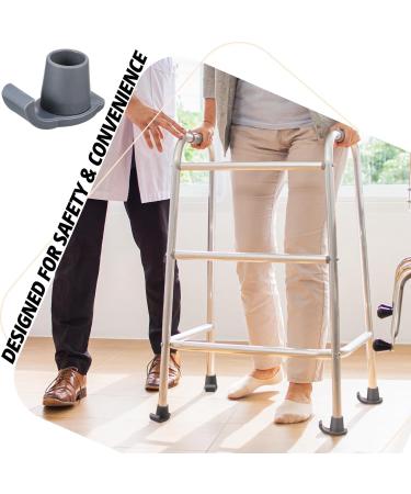 tesrgre 8 Pcs Walker Ski Glides Heavy Duty Coaster Skis Plastic Drive Walker Parts Walker Replacement Parts Accessories Fit Walker Feet Glides - Buy Online on GoSupps.com