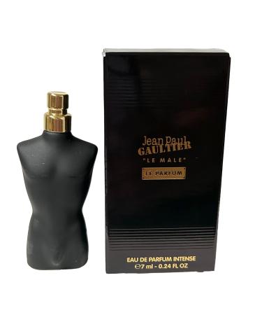 Jean Paul Gaultier Le Male Men Mini Intense Perfume Le Parfum EDP Splash 7 ml / 0.24 fl oz 0.24 Fl Oz (Pack of 1)