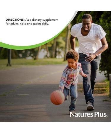 NaturesPlus PABA 1000mg Sustained Release Tablets - Skin Health & Energy Support - 60 Vegetarian Servings - Buy Online on GoSupps.com