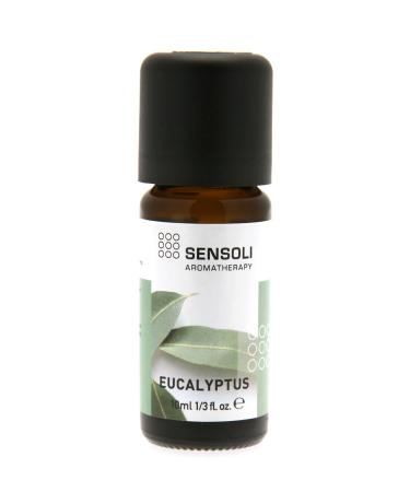 SENSOLI Eucalyptus Essential Oil 10ml - Pure and Natural Essential Oil for Aromatherapy and Diffusers