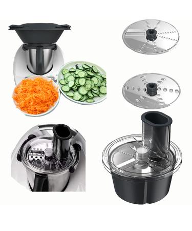 Thermomixer Vegetable Cutter Blender Accessories for thermomix T M5 T M6 Stainless Steel Multifunctional A+B Cutter Set