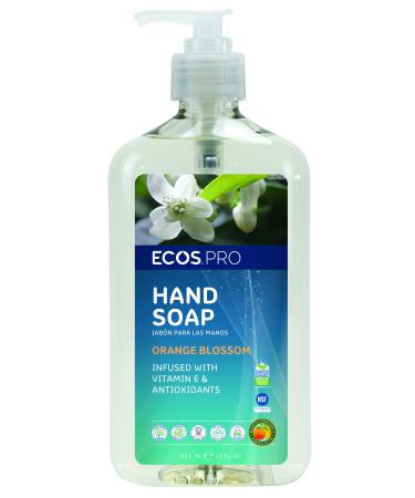 ECOS Orange Blossom Scent Hand Soap Plant Derived 17 Fluid Ounces (Pack of 6) 17 Fl Oz (Pack of 6)