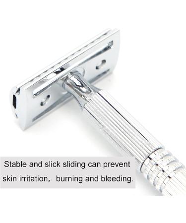 Buy Professional Men's Alloy Scraper | Portable Blade-Free Hairdressing Tool - Sluffs (Silver) - Buy Online on GoSupps.com