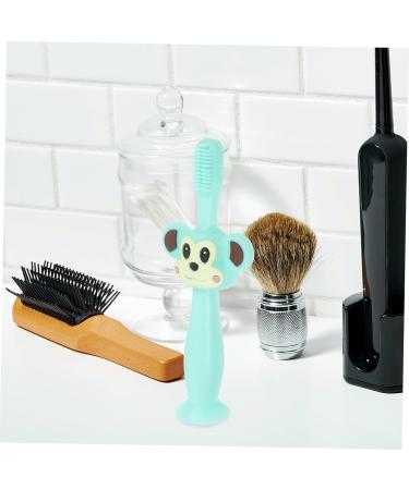 FRCOLOR Toddler Toothbrush - Silicone Teether with Soft Bristles for Easy Gum Care - International Shipping Available - Buy Online on GoSupps.com