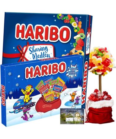 Kids Sweets Gift - Sweets Hamper Box | Christmas Sweet Hamper for kids adults | Gummy Sweets - 2 pack Gluten free sweets selection of fruits Starmix Supermix Jelly Babies 650g (Sweets Gift) - Buy Online on GoSupps.com