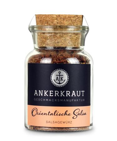 Ankerkraut Oriental salsa spice for mixing salsa dips and sauces for nachos meat and vegetables 95 g in corken glass 95g in the cork glass