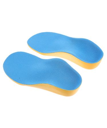 1 Pair Children Flatfoot Orthotics Fallen Arch Support Children Orthotic Inserts Arch Insoles Arch Support Orthotic Insole Plantar Insole Insole