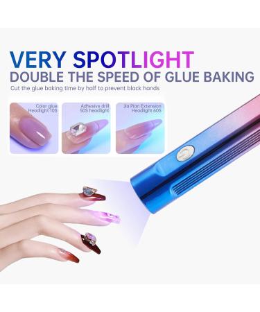 SULIVES UV Light for Nails Handheld LED Mini Nail Lamp USB Rechargeable Portable Nail Dryer for Gel Polish Cordless UV Light Nail Lamp for Fast Curing at Home and Travel - Buy Online on GoSupps.com