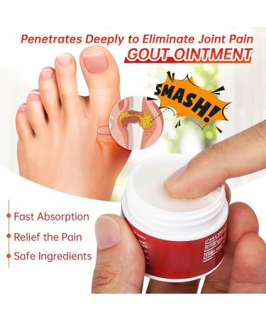 10g Bunion Cream for Man and Woman - Foot Muscle Relaxation for Athletes and Dancers - Anti-Heavy Legs Lotion - Buy Online on GoSupps.com